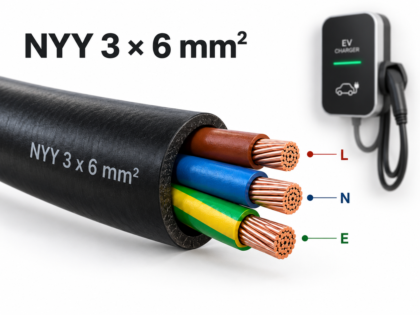 Kabel yang Dibutuhkan untuk EV Charger