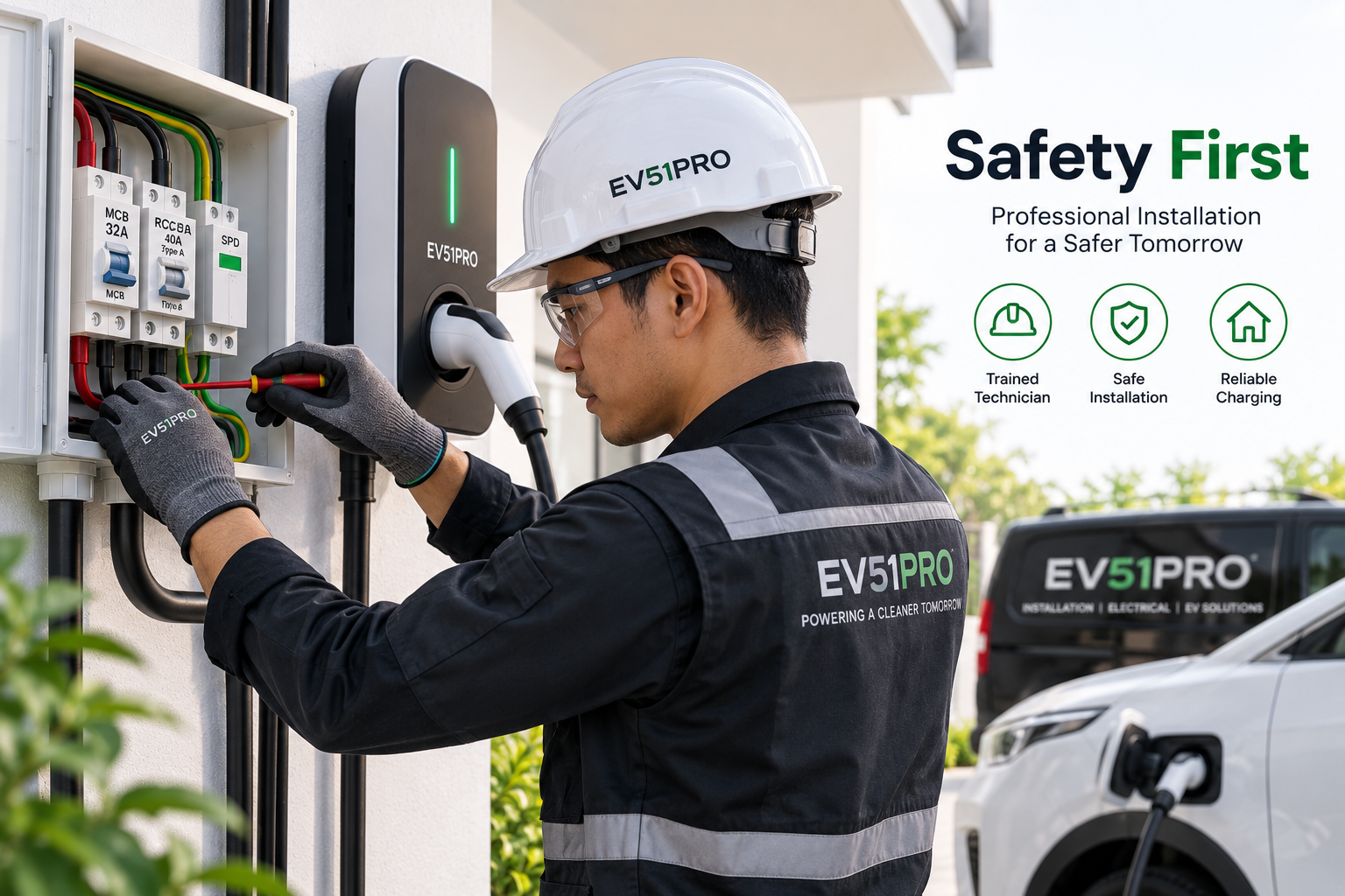 Standar Keselamatan Instalasi EV Charger