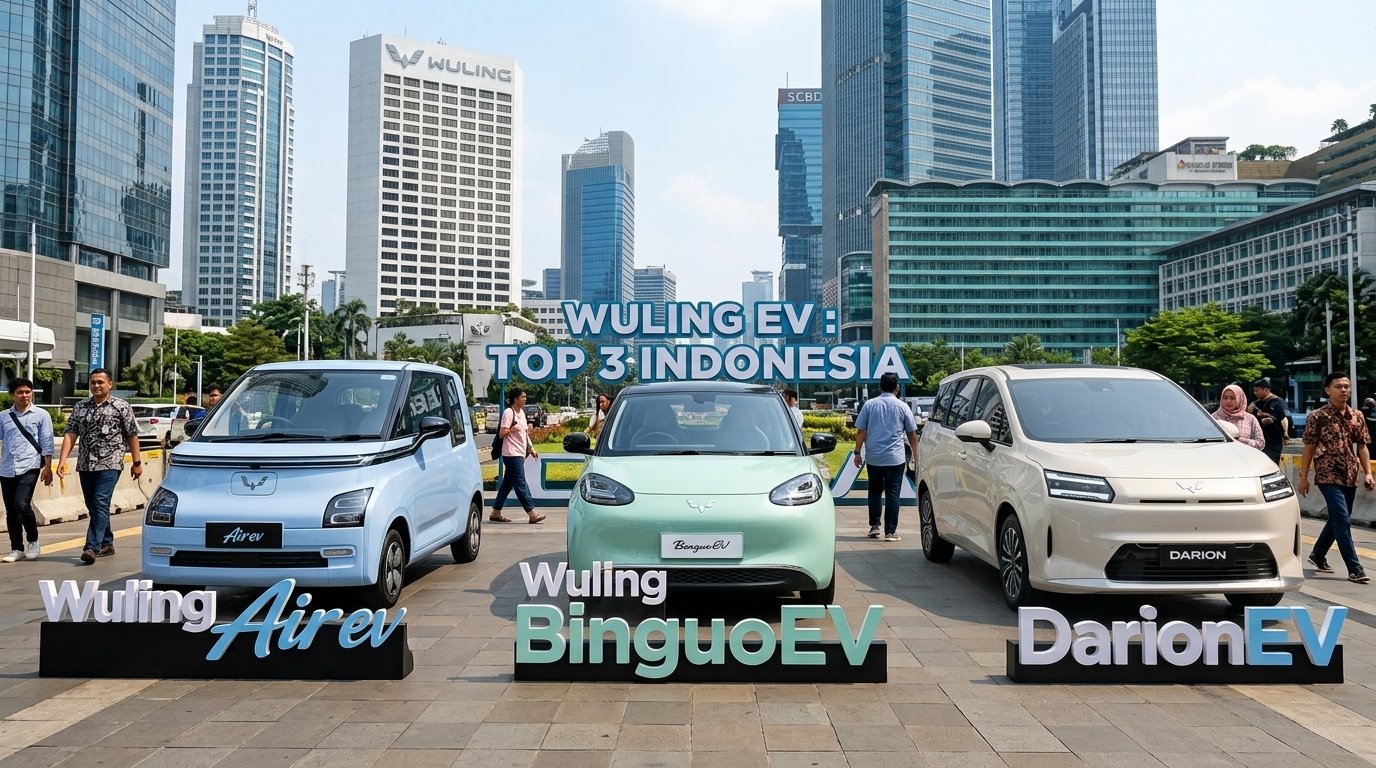 Top 3 Mobil Listrik Wuling 2026